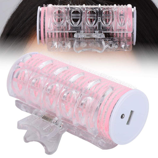 Portable Mini Hair Curler Styling Rollers Rechargeable, Heated Electric Hair Roller USB Heat Waver Roller for Bangs, Root to Tail 3.4in