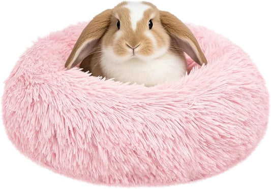 Bunny Bed Rabbit Hideout Large Soft & Comfortable Small Animal Bedding Cozy Bed Mat Warm Hideaway Cage Accessories for Guinea Pig