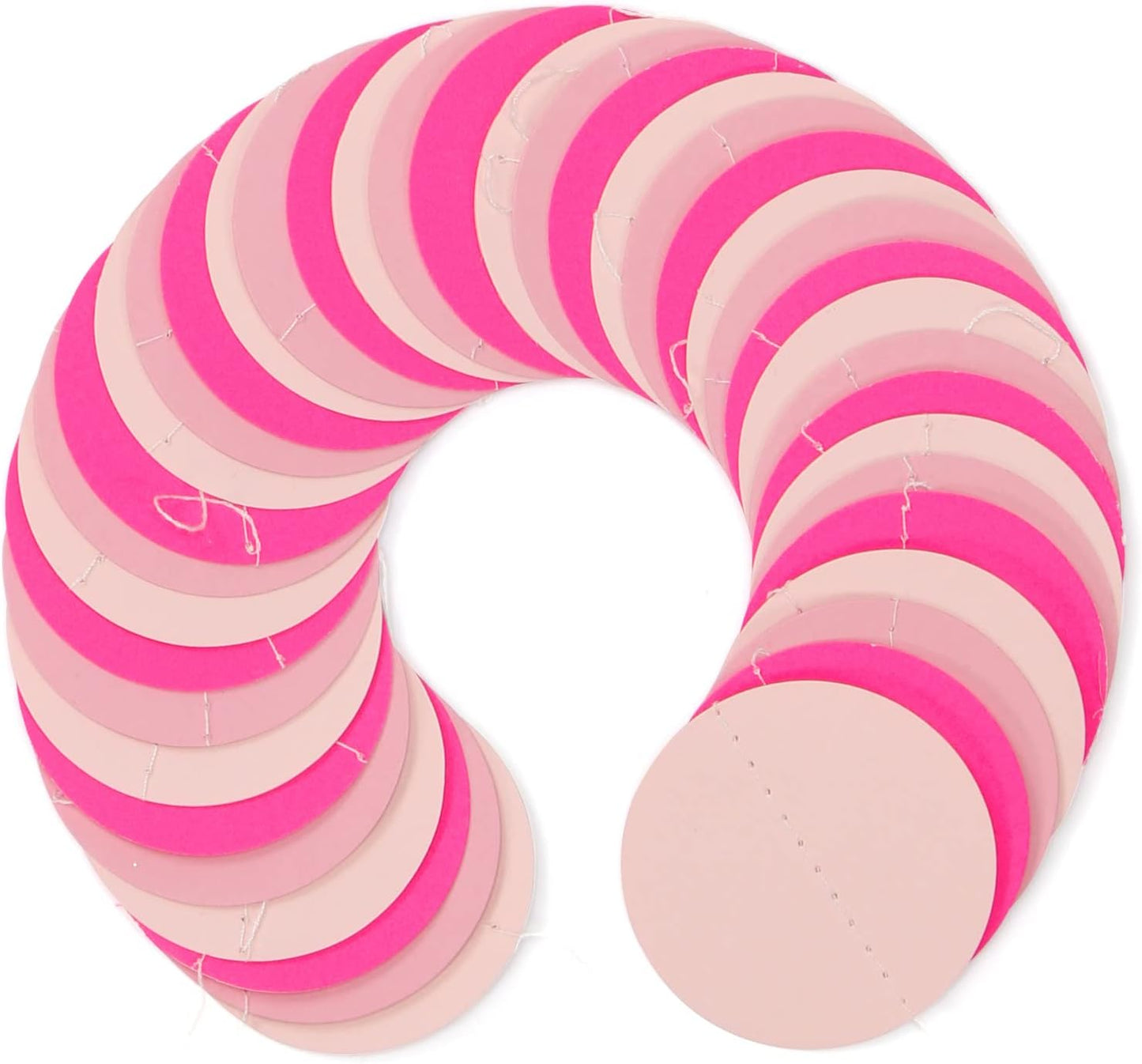 Hot-Pink Party-Decorations Paper-Garland Streamers Banner - 52Ft Galentines Valentines Day Girl Birthday Flamingo Baby Shower Engagement Wedding Bachelorette Hanging Decor Ouruola
