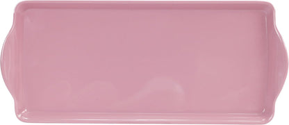 Calypso Basics Reston Lloyd Melamine Tidbit Tray, Pink (06601)