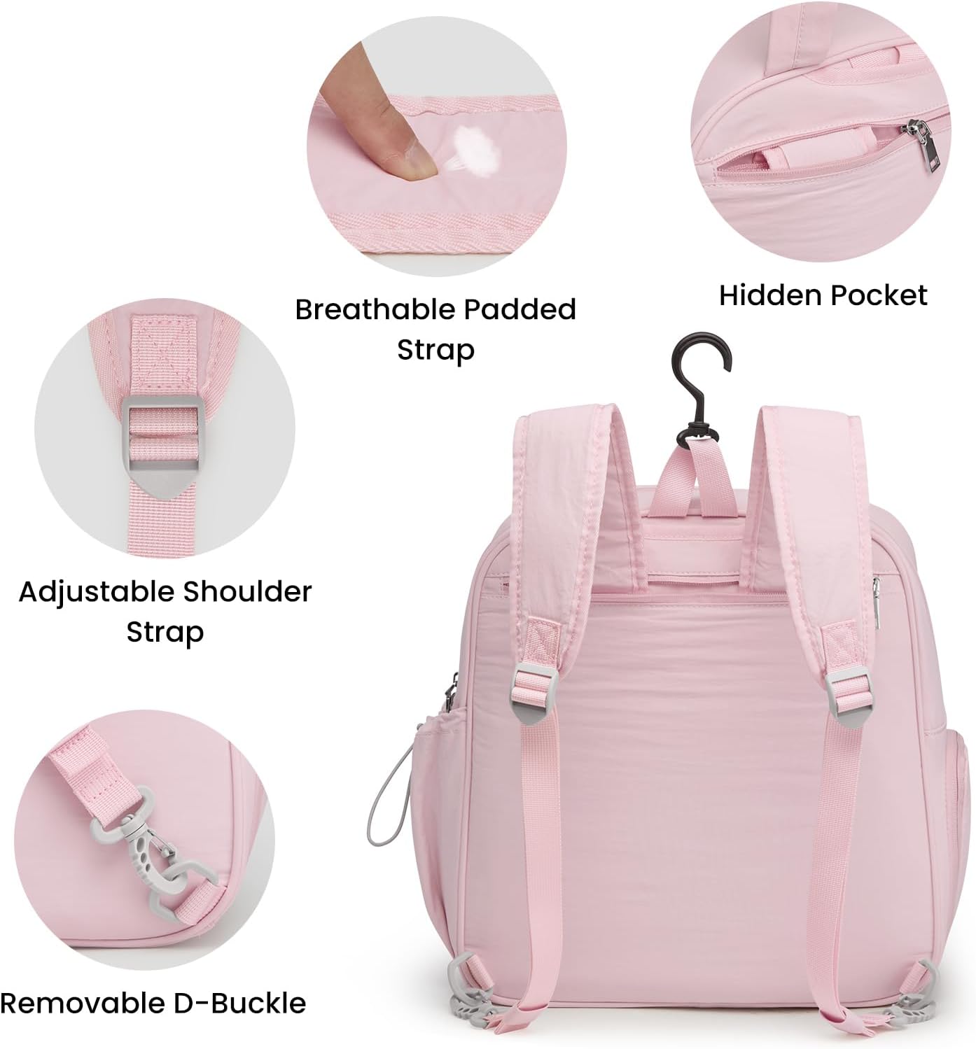 G4Free Pickleball Bag, Pickleball Backpack for Men and Women, Tote with Shoe Compartment and Waterproof Pocket