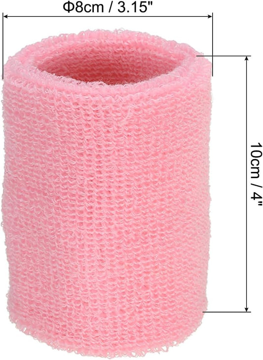 PATIKIL Sports Wristband Athletic Terry Cloth Absorbent Wrist Sweatband for Tennis Basketball Working Out Running