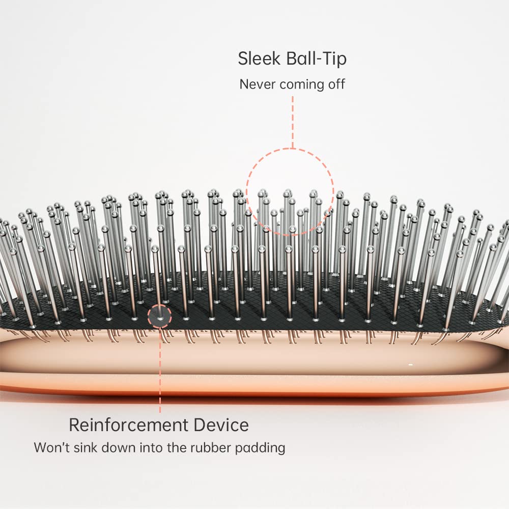 Melbang Hair Brush for Thick Curly Thin Long Short Wet or Dry Hair Adds Shine and Makes Hair Smooth Hair Comb Paddle Hair Brush for Men Women Kid