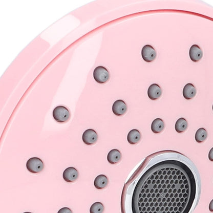 High Pressure Shower, Pressurized Handheld Shower with 2 Spray Functions for Bathroom, Hotel, and Bathtub (Cherry Pink)