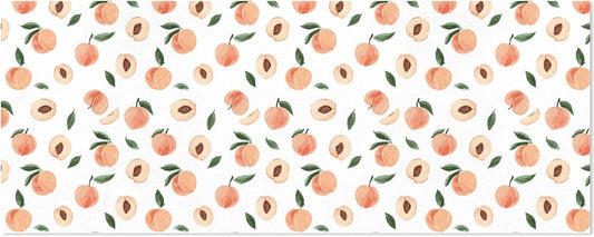 OTVEE 3 Rolls Birthday Wrapping Paper Roll - Cute Peaches Pattern Design Gift Wrapping Paper for Christmas, Bridal, Holiday, Party, Baby Shower - 58 x 22.8 inch