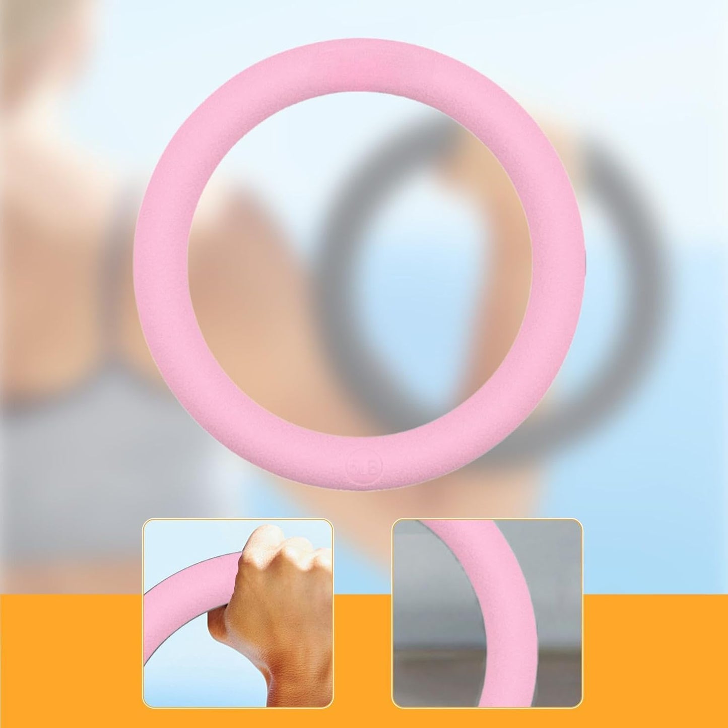 Menolana Weight Weighted Circle Workout Equipment Professional, 5lb, for Home Fitness Strength Training Yoga Exercise