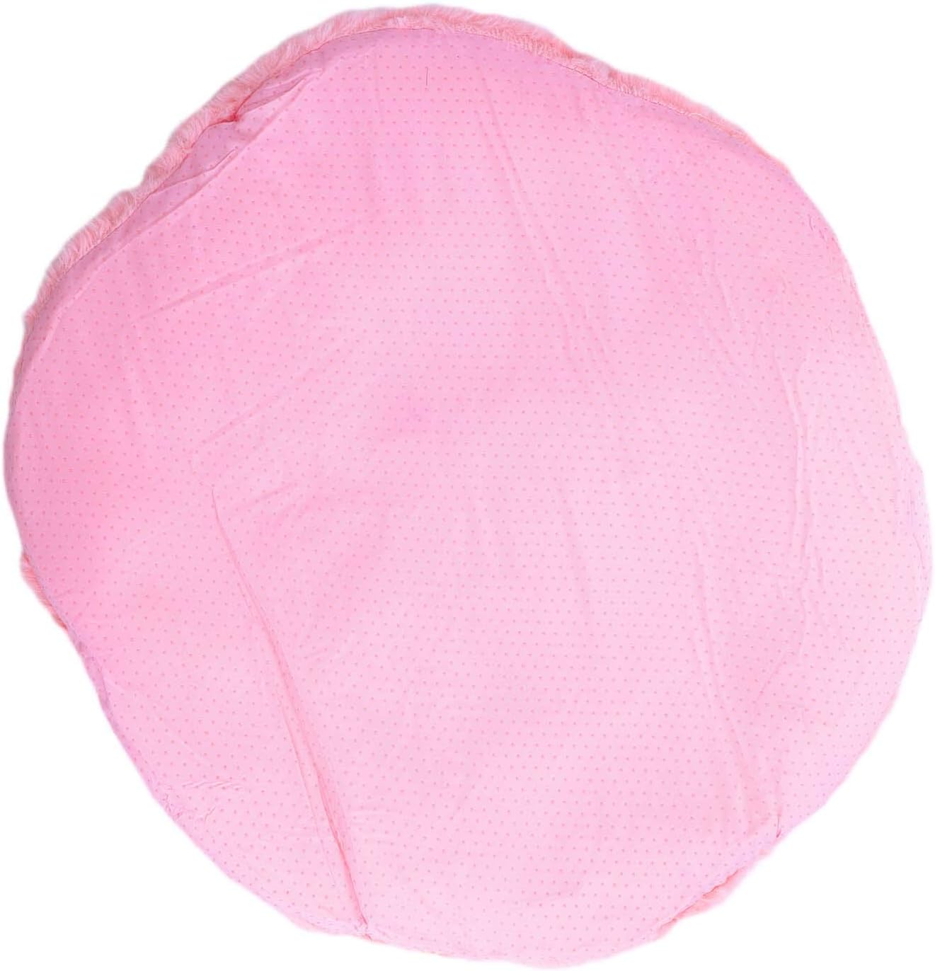IPENNY Soft Cozy Seat Cushion Plush Rose Seat Pad Seat Pillow Relieves Back Coccyx Sciatica and Tailbone Pain Relief Chair Cushions Chair Pads for Home Office Sofa (Pink)