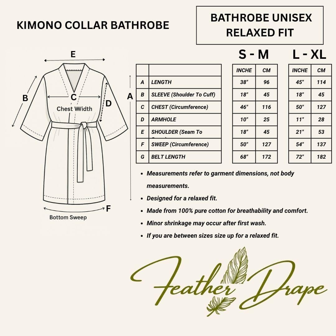 Women's Waffle Bathrobe – 100% Cotton, Lightweight & Absorbent, Spa Robe, Hotel & Lounge Robe