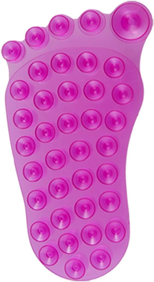 Ruilogod Foot Silicone Good Performance Sucker Bathtub Suction Mat Hot Pink (id: 923 c30 5e2 53b 685