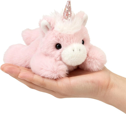 PEACH CAT Unicorn Stuffed Animal Cute Plushies Small Plush Toys Gifts for Kids Pink