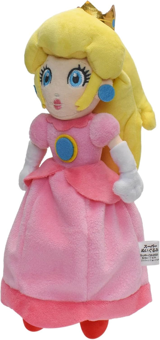 Princess Peach Plush Toy Princess Peach Doll Collection Mario Plush Stuffed Animals Toys 10 Inch (Pink Sweet Gift for Mario Fans