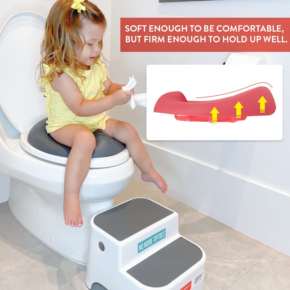 Prince Lionheart Cushiony Potty Training Squish Seat-Coral