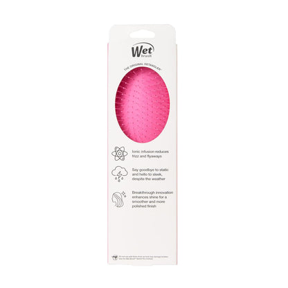 Wet Brush Frizz-Free Detangler Brush with Ionic Technology, Pink, Provides Frizz Control, Reduces Static, and Smooths All Hair Types, Best For Dry Hair, Made for Women, Men & Kids