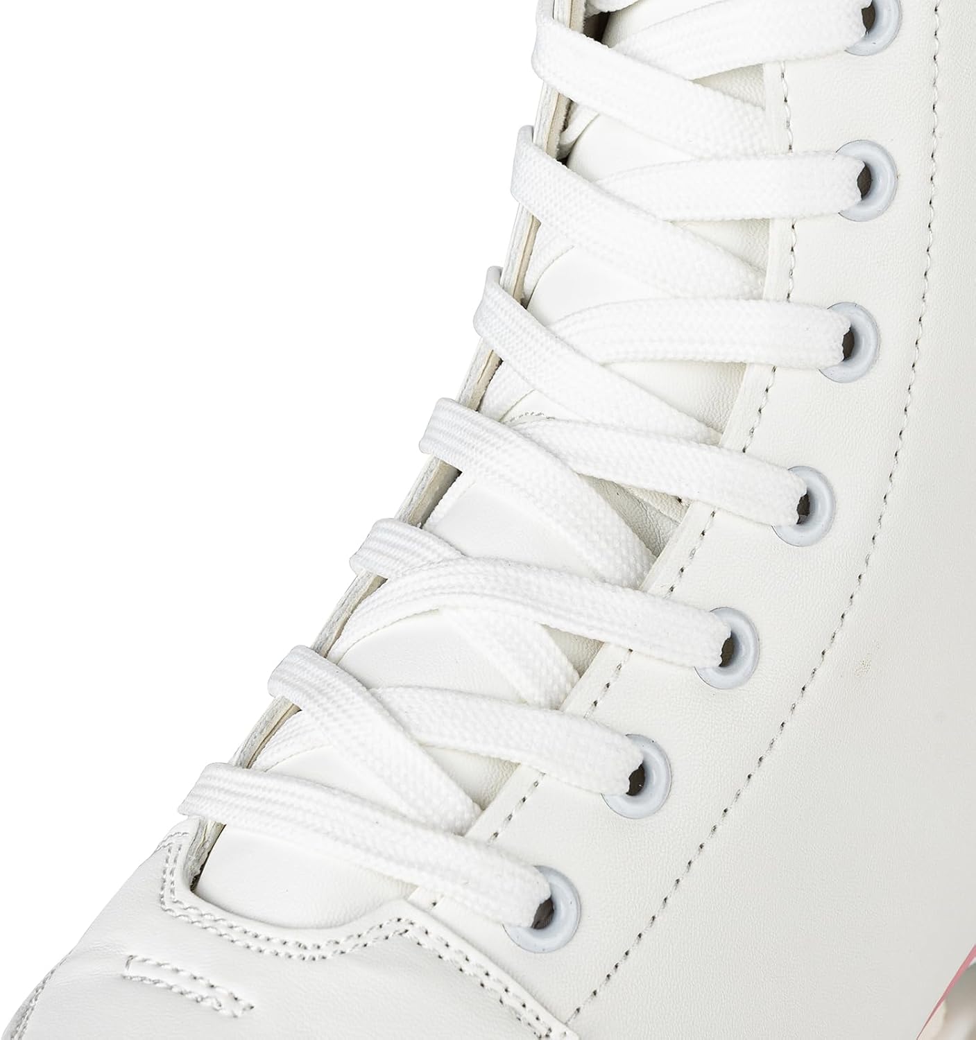 Comeon Women's High-top Roller Skates - PU Leather Indoor/Outdoor Four-Wheel Skates