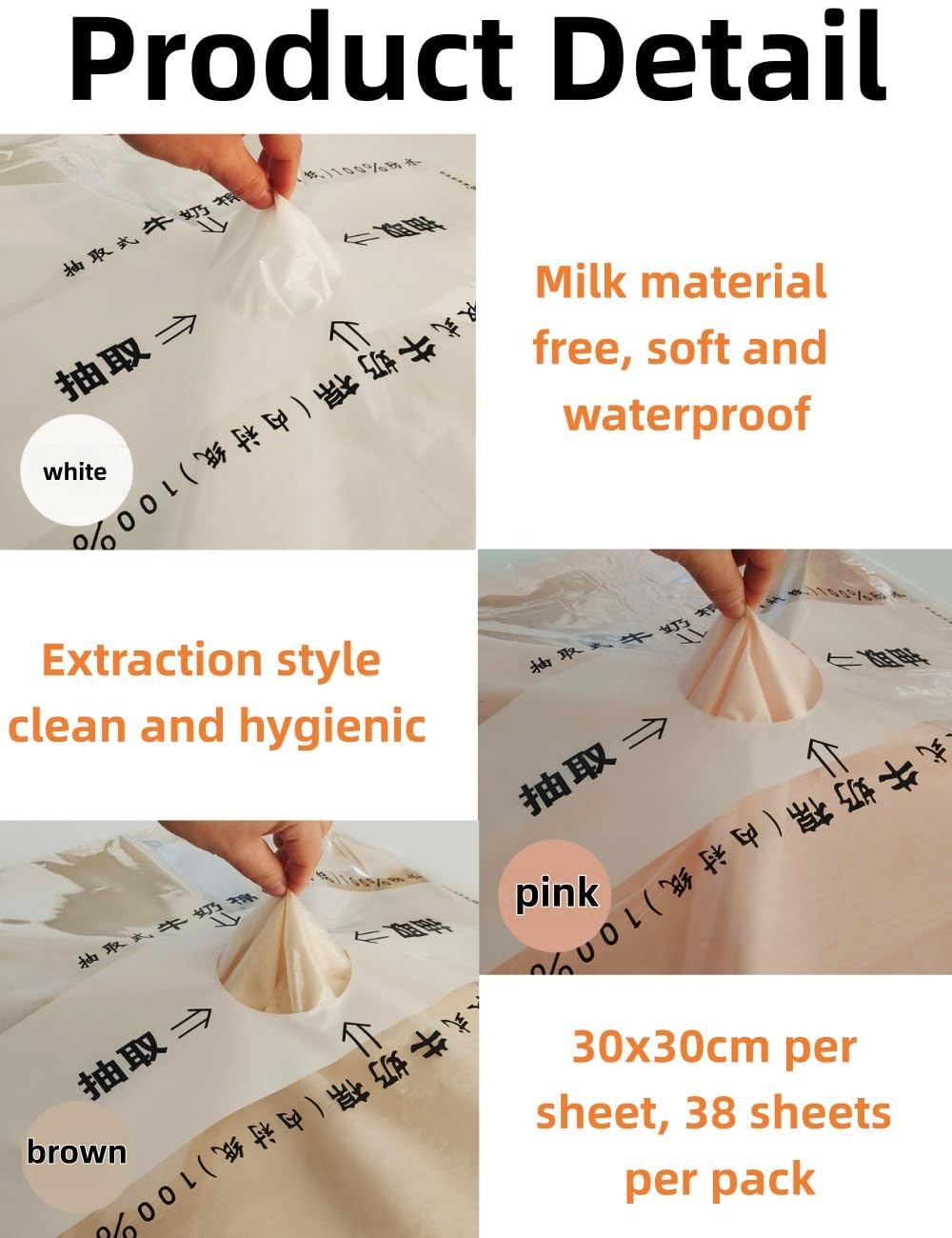 PAVNSO 114 Sheets Durable Tissue Flower Wrapping Paper, Waterproof Cotton Wrapping Paper Non-Woven Lining Paper, Floral Bouquet Wraps for Florist Packaging Arrangement/Florists(Pink)