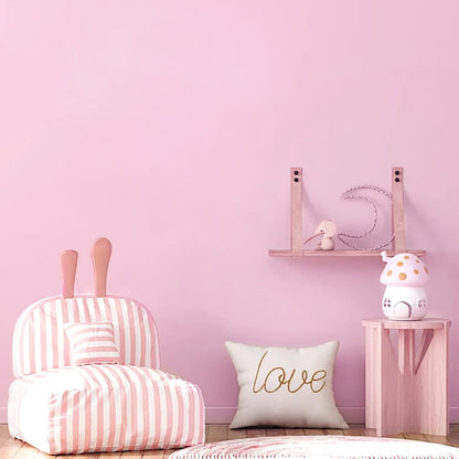 Yasinet 17.71" X 118" Pink Wallpaper Solid Color Peel and Stick Wallpaper Pink Contact Pape Modern Removable Self Adhesive Wall Paper for Badroom Covering Cabinet Countertop Vinyl Roll