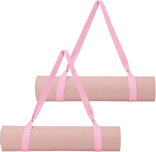 Yoga Mat Straps for Carrying, Adjustable Exercise Mat Sling Holder Multi Purpose Mats Carrier