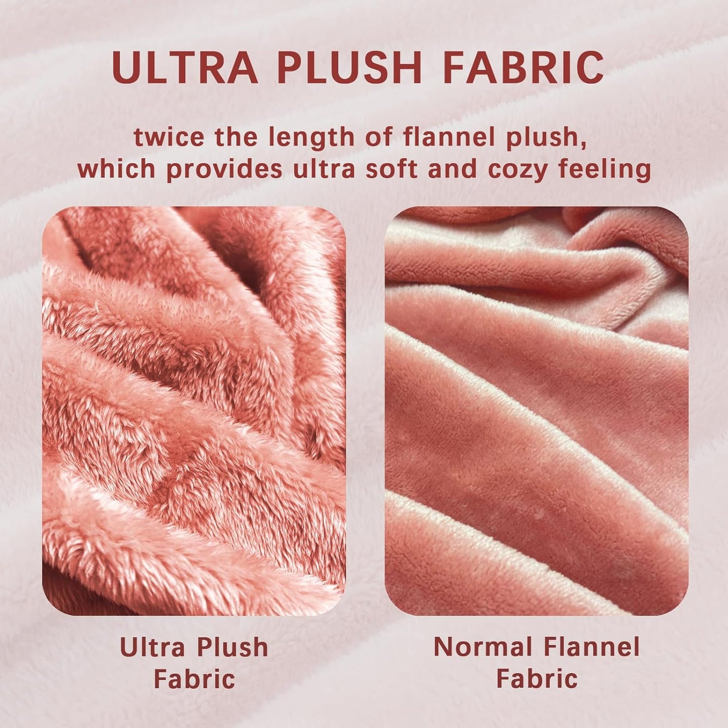 Whale Flotilla Extra Large Pink Throw Blanket for Couch, Decorative Soft Fleece Bed Blankets, Plush Fluffy Thick Sofa Throws for All Season, 50x70 Inch