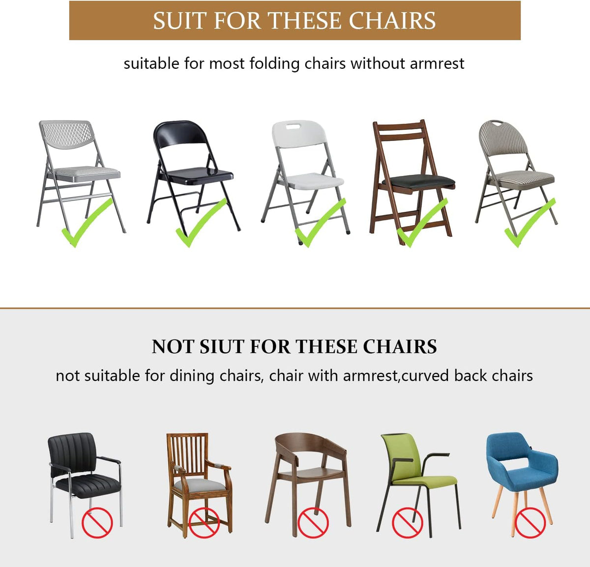 Folding Chair Covers - 20 PCS Light Pink Spandex Slipcovers for Banquet & Wedding Events