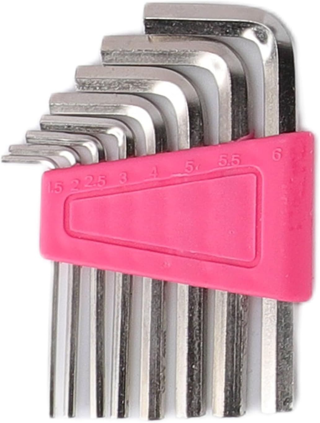 18 Piece Pink Home Repair Tool Kit Set, Carbon Steel Hammer Wrench Measuring Tape, with Portable Toolbox (18Pcs)