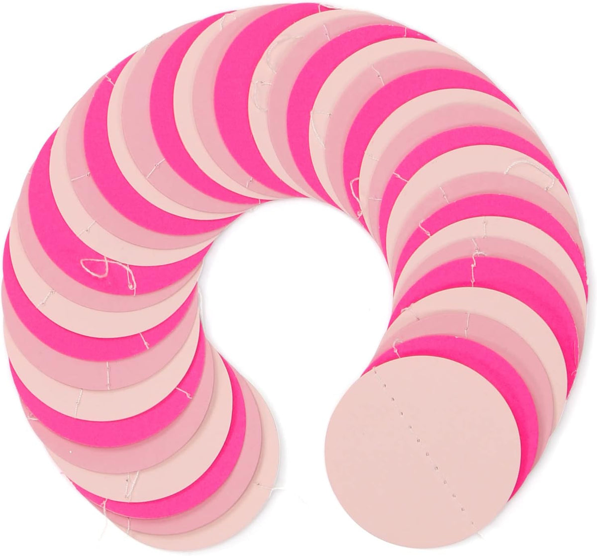 Hot-Pink Party-Decorations Paper-Garland Streamers Banner - 52Ft Galentines Valentines Day Girl Birthday Flamingo Baby Shower Engagement Wedding Bachelorette Hanging Decor