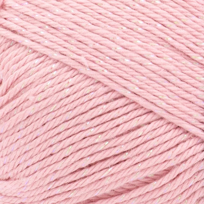 24/7 Cotton DK Crochet Yarn, Pink Diamond, Metal, 1 Pack