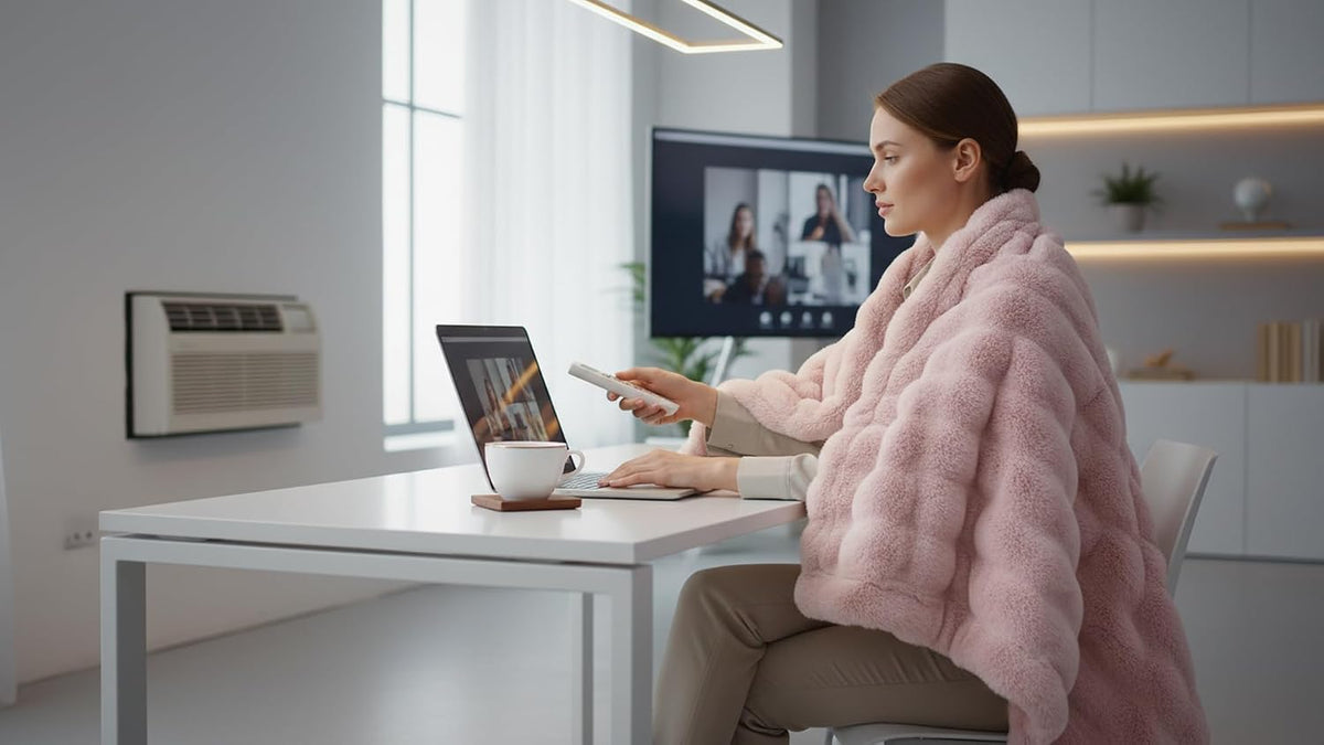 Bubble Faux Fur Throw Blanket 50"x60" – 860 GSM Extra Soft Plush Pink Decorative for Couch, Machine Washable Lightweight Blanket for Sofa Bed Living Room, Cozy Gift for Women