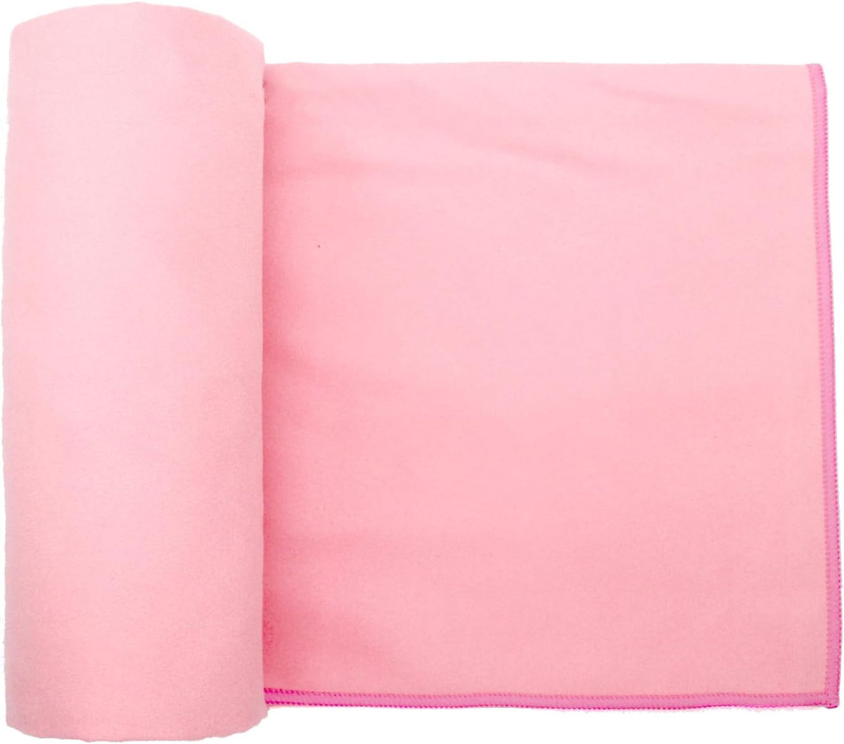 2 Pack Hot Yoga Towel Non Slip Yoga Mat Towel Non-Slip Sweat Absorbent Microfiber Towel for Hot Yoga, Pilates and Workout 72" x 26.5", Pink