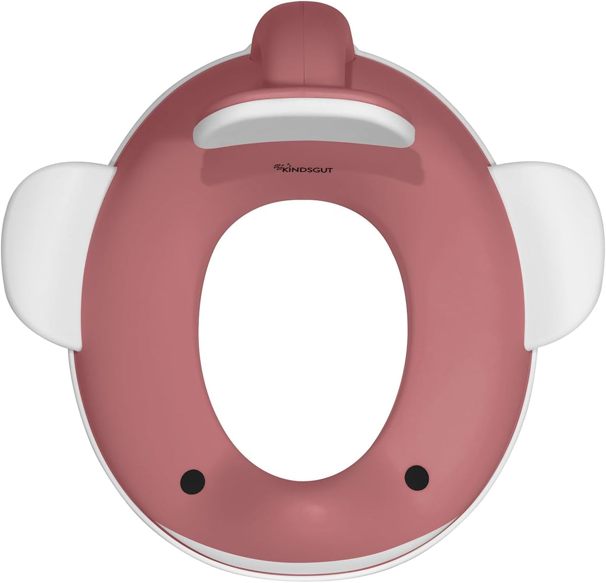 Kindsgut Whale Potty Training Seat for Toddlers, Dusty Pink