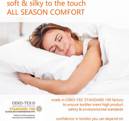 Pillow Case Set of 2 Double Brushed Microfiber Soft & Easy Care Pillowcases (Pink, Standard/Queen 20x30)
