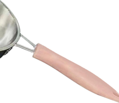 Versatile Cooking Essential Set for Home Kitchen - Nonstick Skillet, Saucepan, and Wok, Pink Frying pan