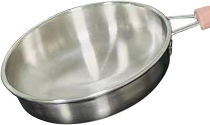 Versatile Cooking Essential Set for Home Kitchen - Nonstick Skillet, Saucepan, and Wok, Pink Frying pan