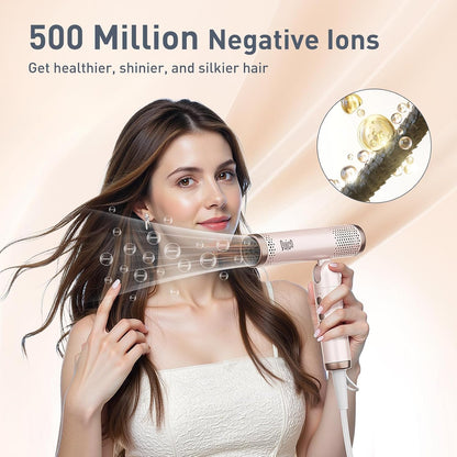 Travel Hair Dryer Dual Voltage 120,000RPM Fast Drying BLDC Blow Dryer