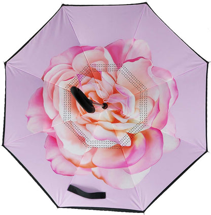 Inverted Umbrella, 40/49/56 Inch Windproof Double Layer