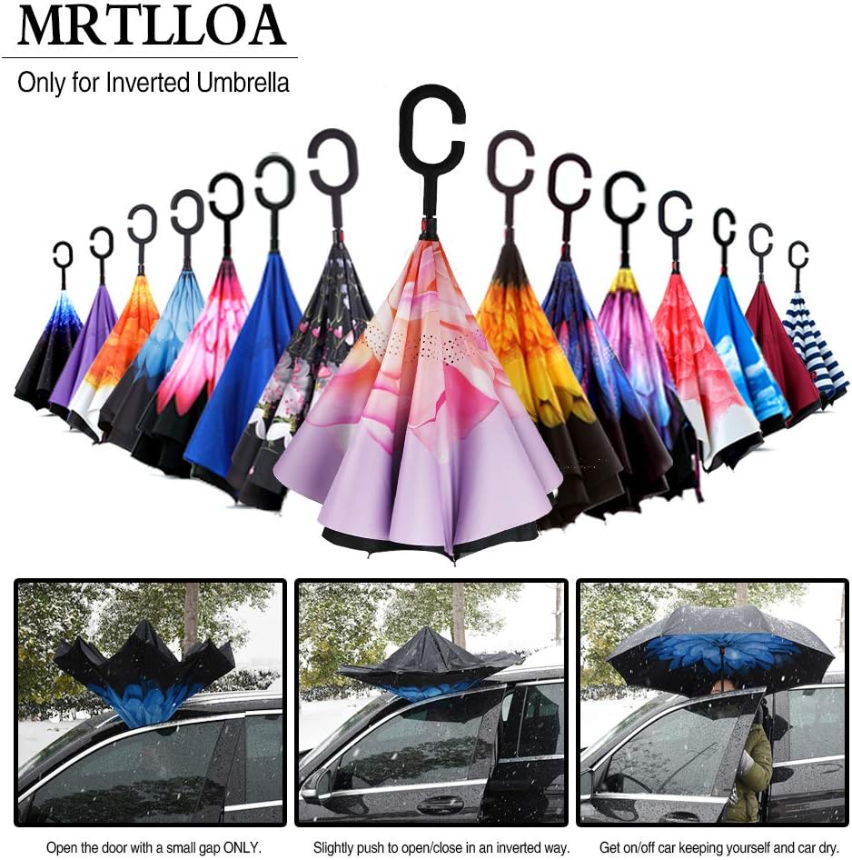 Inverted Umbrella, 40/49/56 Inch Windproof Double Layer
