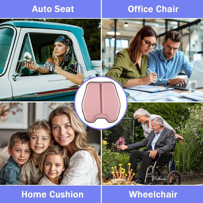 Soft Thin Gel Seat Cushion with 1 Inch Gel - Sciatica Relief