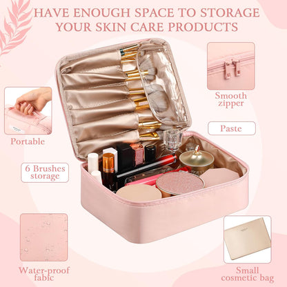 11 Pcs Pink Box Set for Women Pink Spa Birthday Basket Gifts Travel for Aesthetic Bags Makeup and Skin Care Spa Kit Gift Friend Teacher Girlfriend Mom