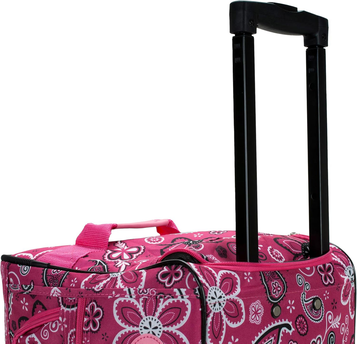 Rolling Duffel Bag, Black, 22"