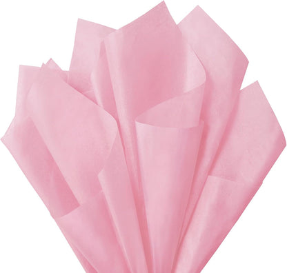 120 Sheets 14 x 20 Inch Pink Tissue Paper for Gift Bag Wrapping