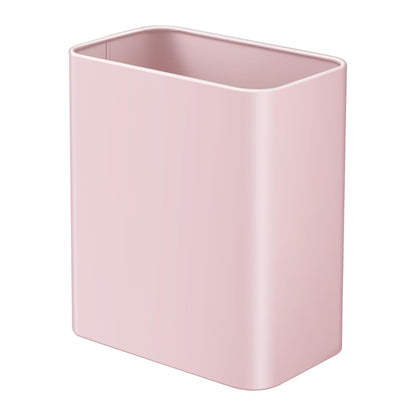 Small Bathroom Trash Can, 2.1 Gallons, Under Sink Wastebasket, Pink