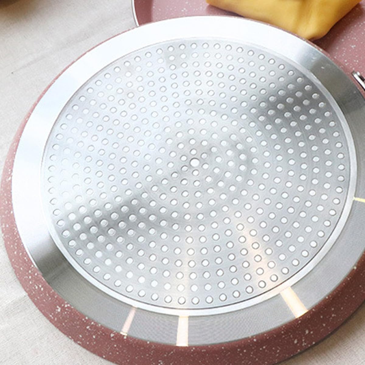 Pink 6-inch Aluminum Nonstick Pancake and Fried Egg Pan, Oil-free Coating, Induction Compatible Omelet Skillet for Safe Home and Restaurant Cooking