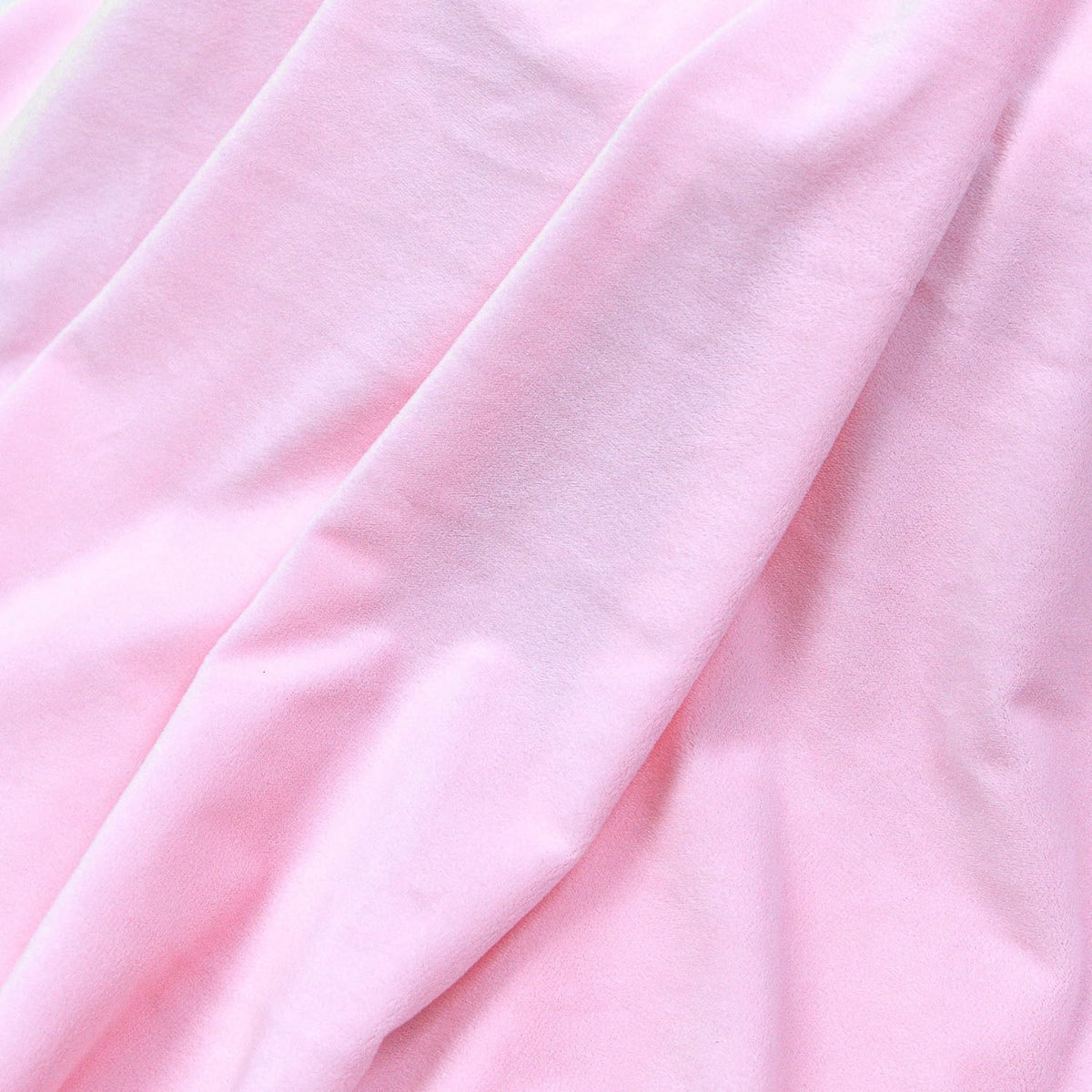 Pink Minky Fabric by The Yard, 60" Wide, 1 Yard