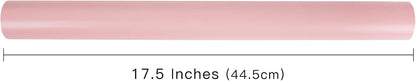 Pink Wrapping Paper Solid Color - Mini Roll - for Wedding, Birthday, Shower, Congrats, and Holiday - 17 Inches X 32.8 Feet