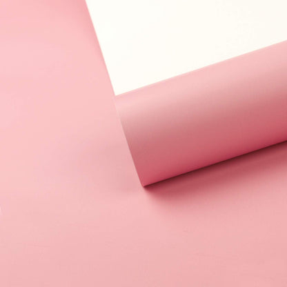 Pink Wrapping Paper Solid Color - Mini Roll - for Wedding, Birthday, Shower, Congrats, and Holiday - 17 Inches X 32.8 Feet