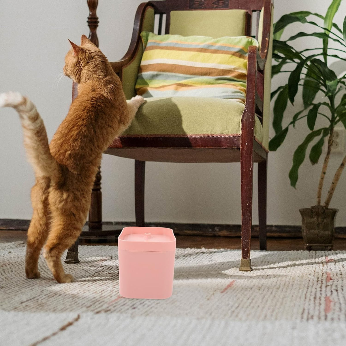 Automatic Cat Water Fountain with Mute Pump for Pets