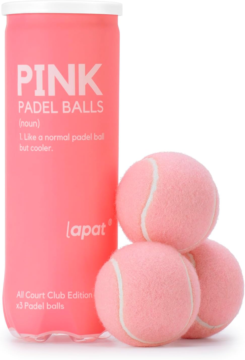 Balls - Single can w 3 Balls - Pro Quality - Paddle Tennis