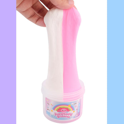 Pink Peach Cloud Slime Kit, with Fun Panda Slime Add Ins, Soft Non-Sticky, Scented Slime Kit for Kids, Birthday Gifts for Boys & Girls, Classroom Rewards, DIY Stress Relief Toy