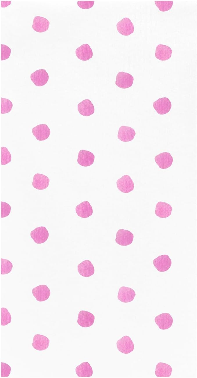 Papersoft Napkins Dot Pink Guest Towels (Pack of 20)