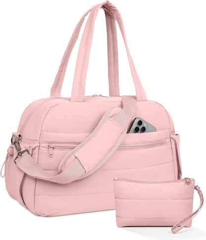 Duffle Bag for Travel, Weekender Carry on Bag for Women