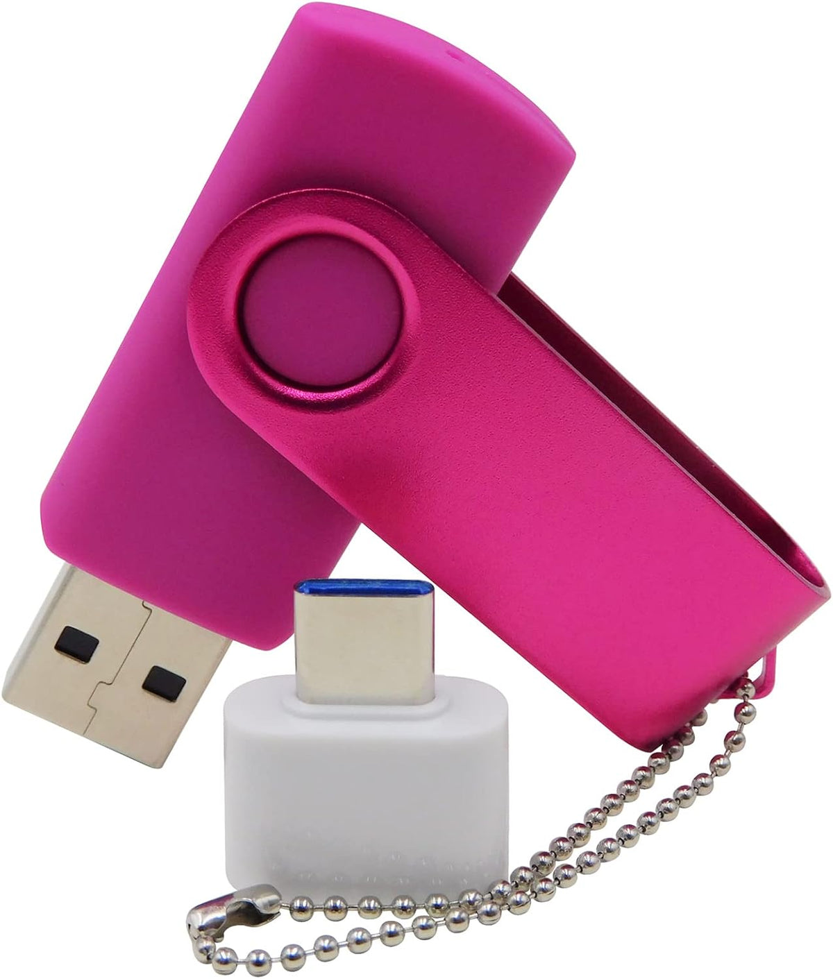 128MB USB Flash Drives Thumb Drive U Disk PenDrive Memory Sticks for Pupil Students Presents Gifts (Pink)